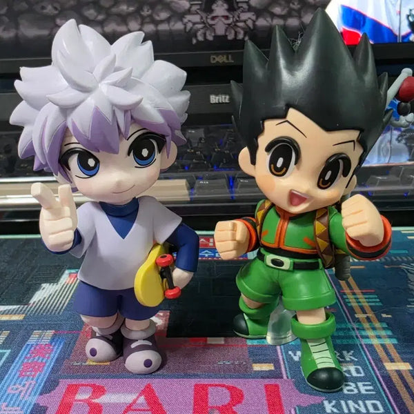 [BUNJANG] Hunter x Hunter Monotone Gon & Killua Figure Normal Color Set / 헌터x헌터 모노툰 곤, 키르아 피규어 노말 컬러