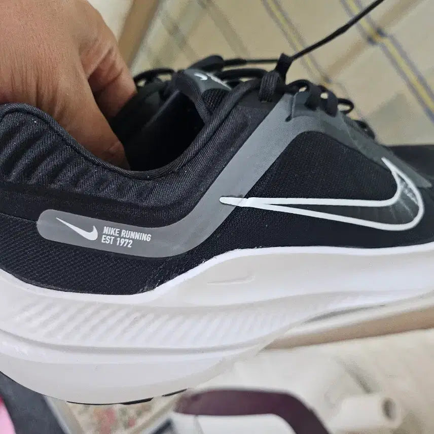 [BUNJANG] Nike Running Shoes Black/White / 나이키 러닝화 검흰