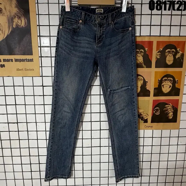 [BUNJANG] Evisu Denim Straight Fit Jeans 0817 / 에비수 데님 스트레이트 핏 청바지 0817