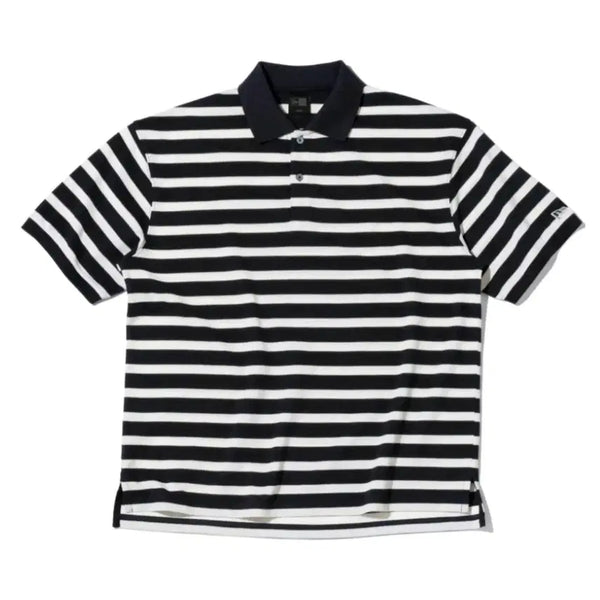 [BUNJANG] New Era Japan Black Label Striped T-Shirt (2XL) / 뉴에라JAPAN폴로(2XL)블랙라벨티셔츠줄무늬