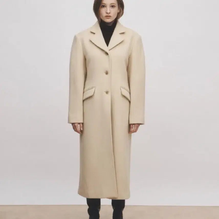 [BUNJANG] ABIE MUAH Hourglass Wool Blend Coat Size 1 / 아비에무아 아워글래스 울 블랜드 코트