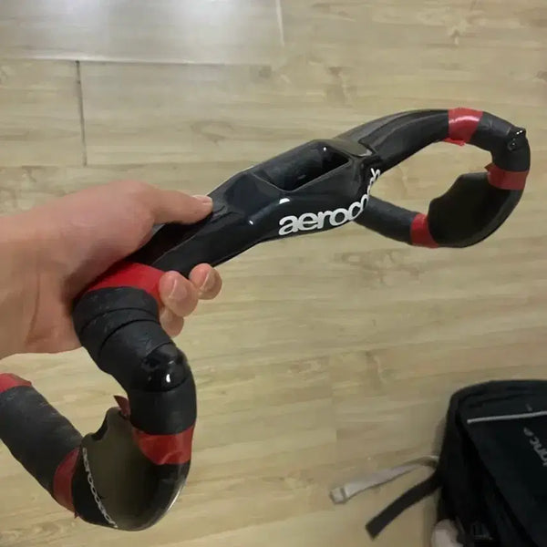 [BUNJANG] Aero Coachlen M Size Carbon Handlebar Set / 에어로 코치렌m사이즈 핸들셋 팔아요 (카본 핸들바, 드롭바, 번치바, 알번)