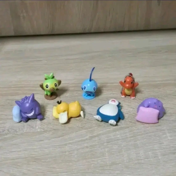 [BUNJANG] Pokemon "Sweet & Sour" Drink Figure Set (7 Types) / 포켓몬 음료수&새콤달콤 피규어 7종 세트