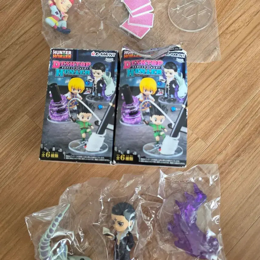 [BUNJANG] Hunter x Hunter Re-Ment Desktop Figures Chrollo & Hisoka Bundle Set (Sealed) / HUNTERXHUNTER 헌터X헌터 리멘트 데스크탑 클로로 히소카