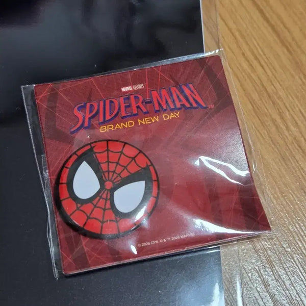 [BUNJANG] CGV Spider-Man Mini Pin Badge POB / CGV 스파이더맨 미니 핀뱃지 특전