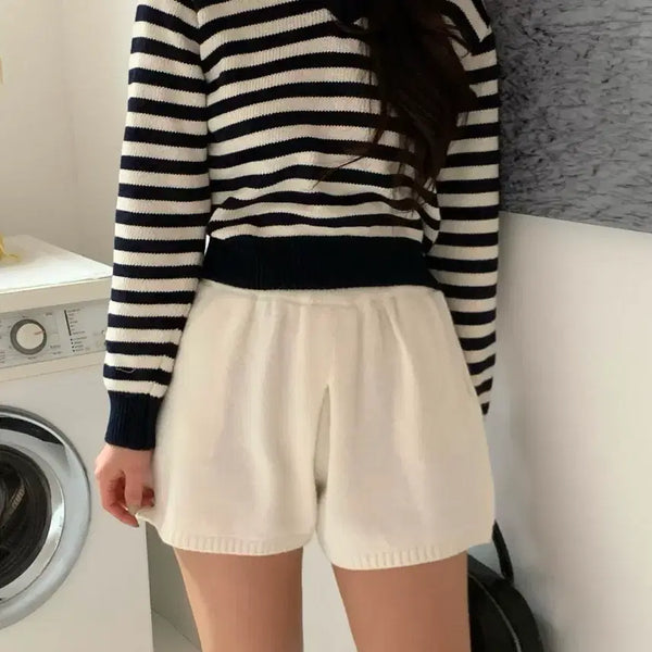 [BUNJANG] Kkonmi Kkonmi Eden Knit Pants Ivory / [미개봉 새상품]꼰미고 이든 니트 팬츠