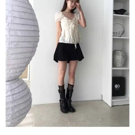 [BUNJANG] Noviyaka Balloon Pants Black / 노비야카 벌룬 팬츠