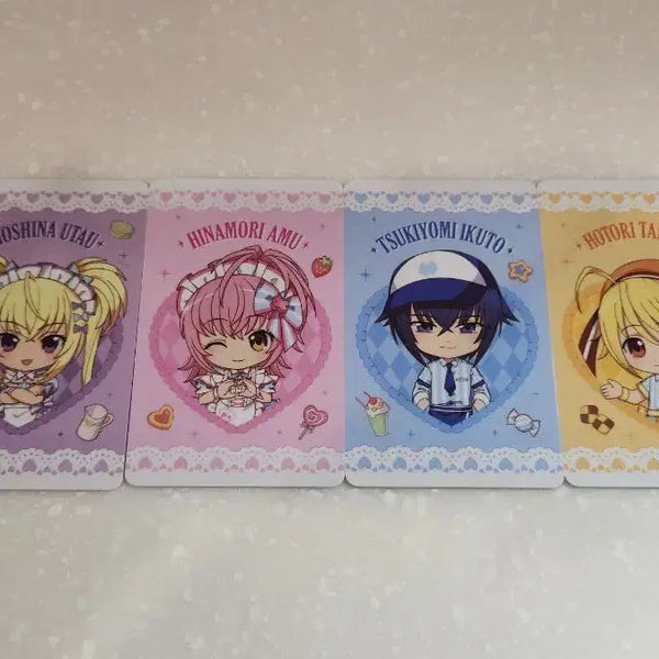 [BUNJANG] Shugo Chara! Cafe Lucky Draw SD Photocard / 캐릭캐릭체인지 카페 럭키드로우 SD 포토카드