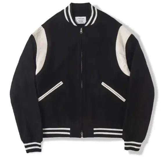 [BUNJANG] Leter Kamo Big Award Stadium Wool Varsity Jacket Black XL / 레테르코모 빅 어워드 스타디움 울 바시티 자켓 블랙