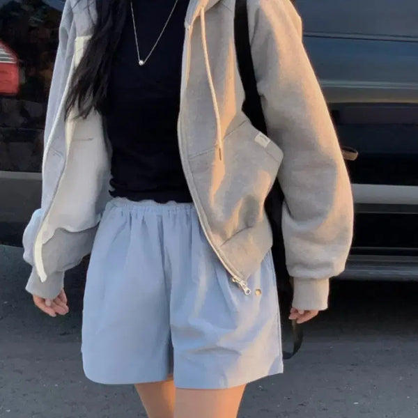 [BUNJANG] Yuri Sora Corduroy Half Pants (Sealed) / [미개봉 새상품]유리에 소라 코듀로이 하프팬츠