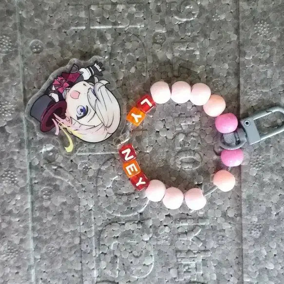 [BUNJANG] Genshin Impact Lyney Anime Character Keychain Charm / 원신 미로요 애니메이션 캐릭터 키링 굿즈 lyney