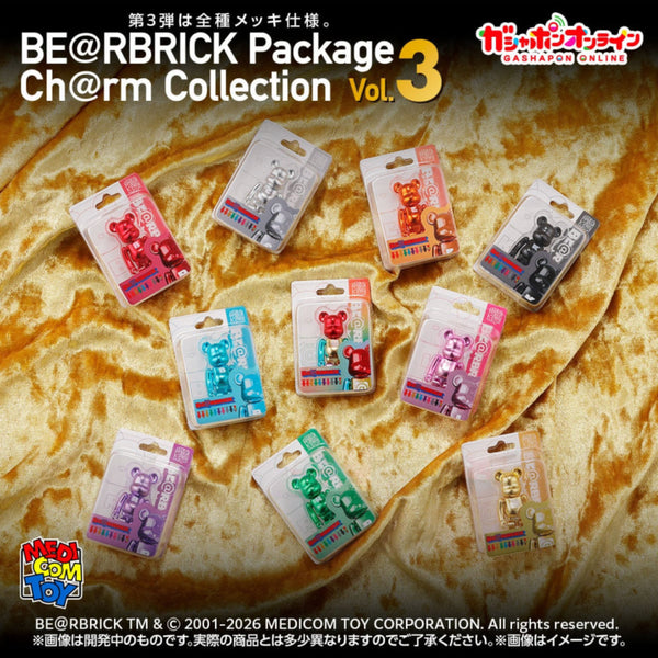[BUNJANG] Bearbrick 50% Charm Collection Series 3 Gacha Capsule Toys Full Set (10 types) / 베어브릭 50% 참 컬렉션 3탄 가챠 캡슐토이 뽑기 10종 전종