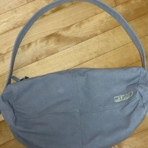 [BUNJANG] Sculptor Vintage Canvas Duffel Bag Pale Gray / 스컬프터 Vintage Canvas Duffel Bag Pale Gray