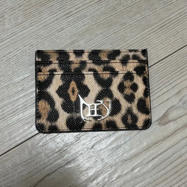 [BUNJANG] yeel Leopard Card Holder / yeel 레오파드 카드지갑