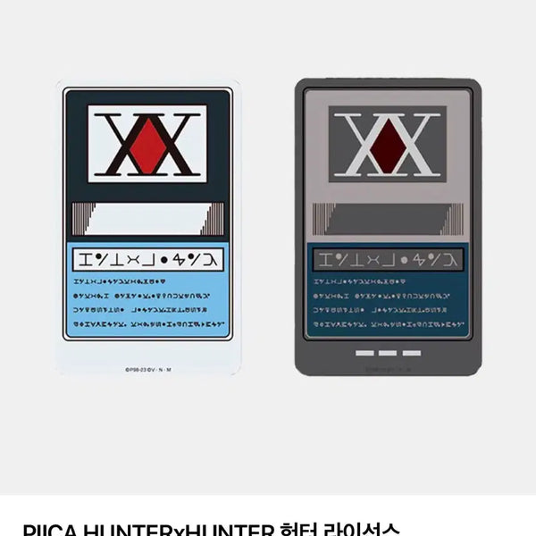 [BUNJANG] Hunter x Hunter PIICA Hunter License Card / 헌터X헌터 PIICA 헌터 라이센스 카드