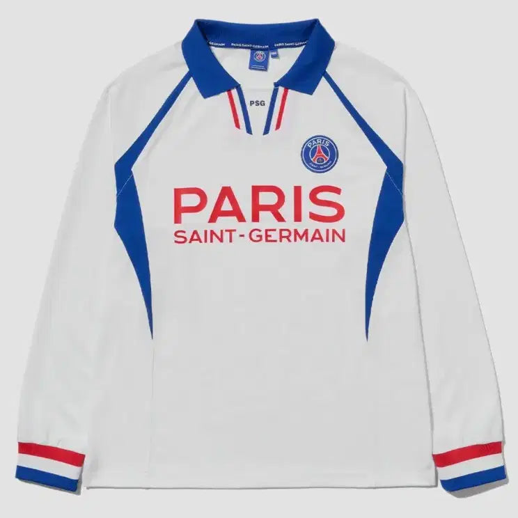 [BUNJANG] Football Standard PSG Long Sleeve Jersey / 풋볼스탠다드 psg 카라 유니폼 긴팔