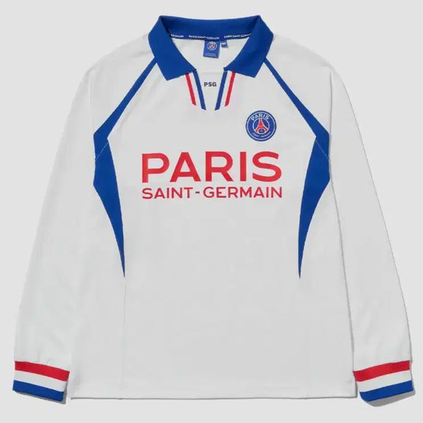[BUNJANG] Football Standard PSG Long Sleeve Jersey / 풋볼스탠다드 psg 카라 유니폼 긴팔