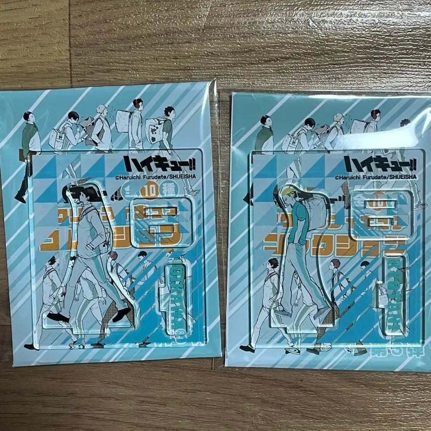 [BUNJANG] Haikyu!! Seijoh Academy Acrylic Standees Oikawa & Kenta Bundle Set / 하이큐 등교아크릴 오이카와+켄타로 일괄판매