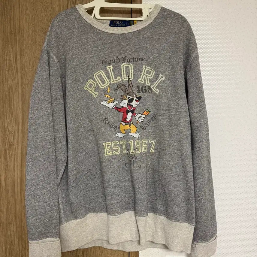 [BUNJANG] Polo Ralph Lauren Lunar New Year Rabbit Sweatshirt L / 폴로 루나뉴이어 토끼 스웻셔츠 맨투맨 L사이즈
