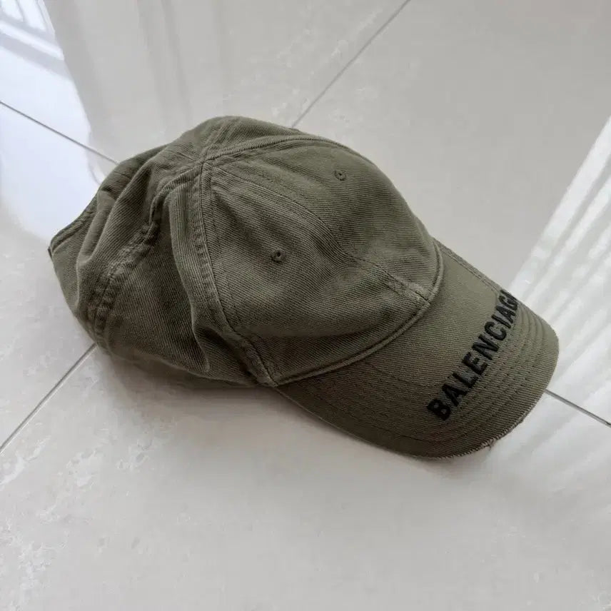 [BUNJANG] Balenciaga Cap Khaki / 발렌시아가 볼캡 카키