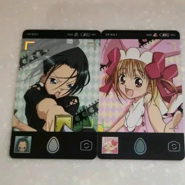 [BUNJANG] Shugo Chara! Cafe Lucky Draw Photocard Yui & Kei / 캐릭캐릭체인지 카페 럭키드로우 포토카드 유이 케이