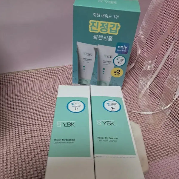 [BUNJANG] YBK Relief Hydration Light Foam Cleanser Set / YBK 릴리프 하이드레이션 라이트 폼 클렌저
