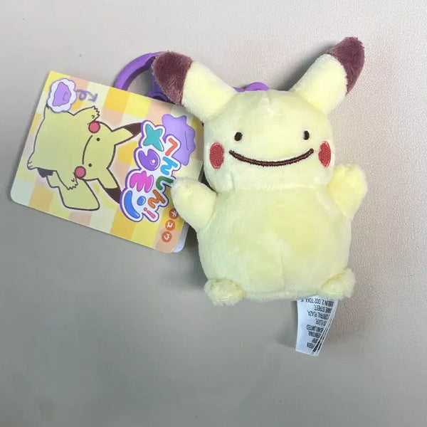 [BUNJANG] Pokemon Muryungdowon Pop-Up Exclusive Transformation Ditto Mascot Keyring Pikachu Plush / 포켓몬 무릉도원 팝업 변신 메타몽 마스코트 피카츄 인형 키링 새상품