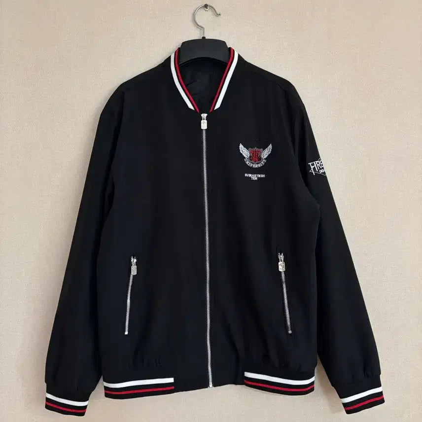 [BUNJANG] Black Baseball Jacket 3XL / 야구잠바 3XL 블랙