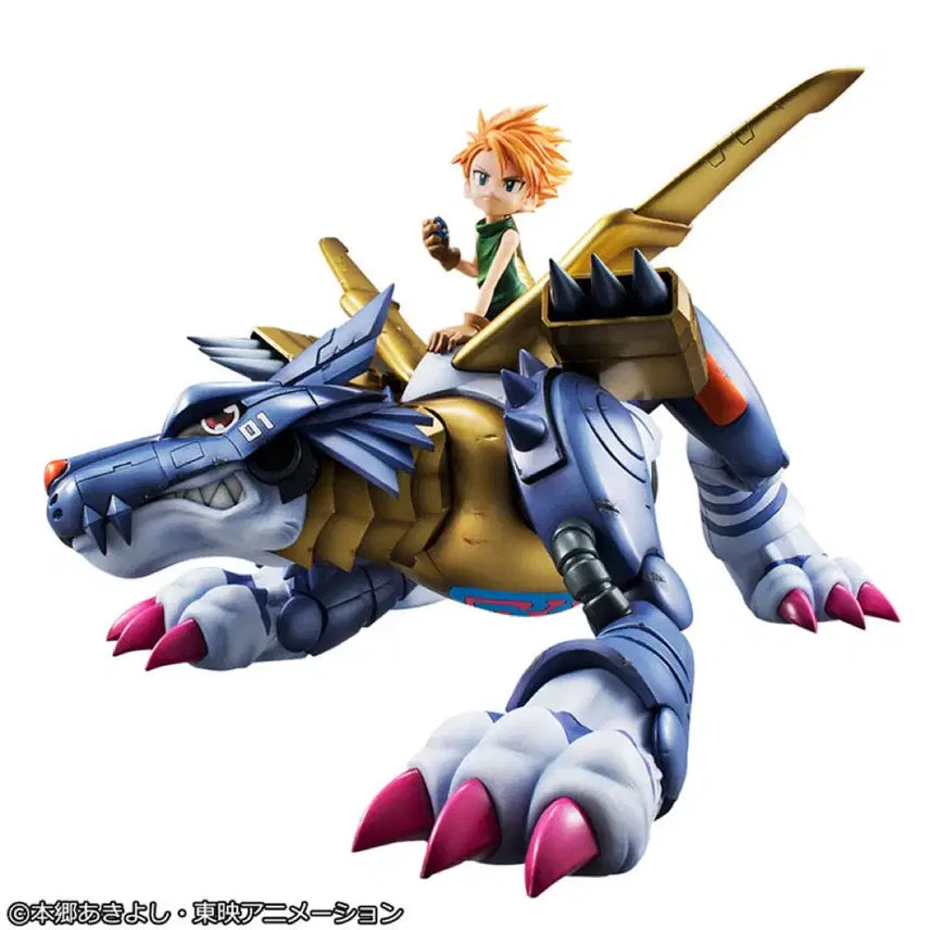 [BUNJANG] Digimon GEM MetalGarurumon Figure / (미개봉)디지몬 gem 메탈가루몬 메튜 GEM 피규어