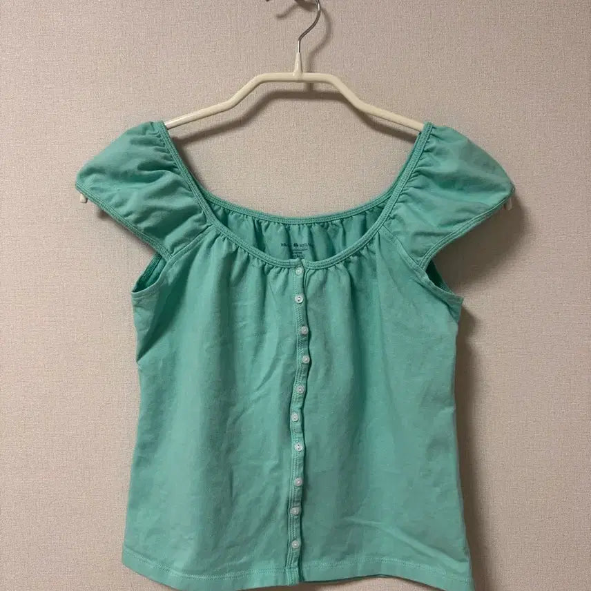 [BUNJANG] Brandy Melville Mint Short Sleeve Top / 브랜디멜빌 민트 반팔 나시
