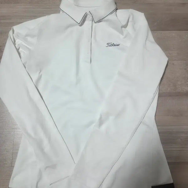 [BUNJANG] Titleist Golf Apparel Long Sleeve Shirt White / 타이틀리스트 골프웨어 긴팔 셔츠 화이트