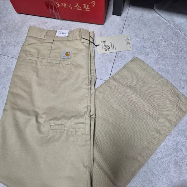 [BUNJANG] Carhartt Crafter Pants Beige / 칼하트 크래프터 팬츠 베이지(새상품)