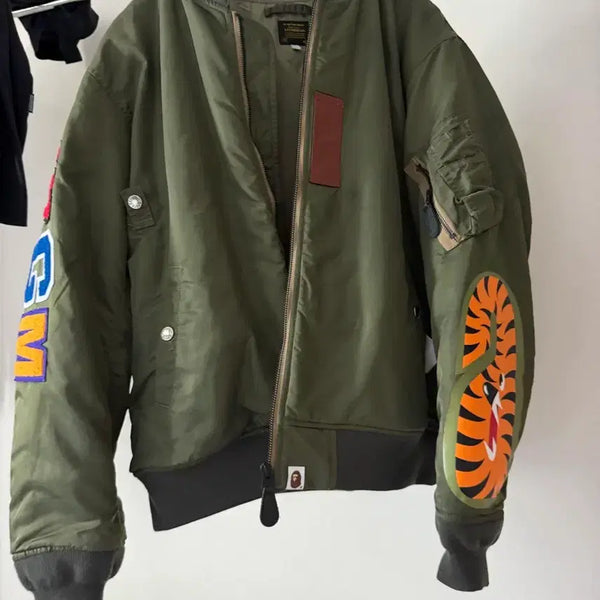 [BUNJANG] BAPE MA-1 Bomber Jacket / 베이프 ma-1 희구매물