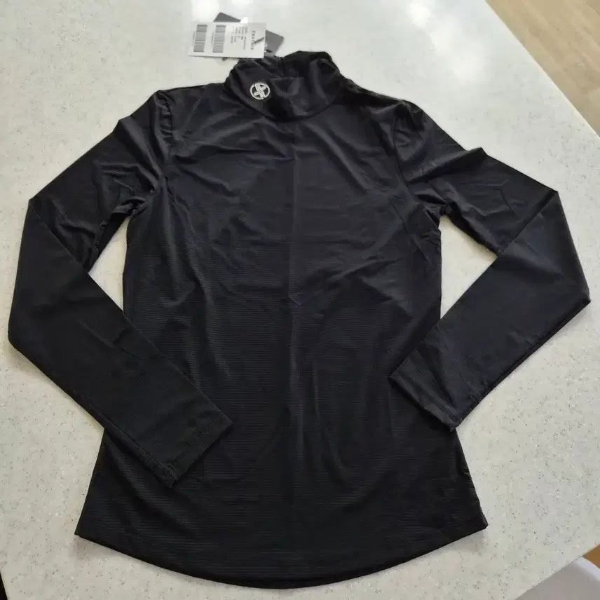 [BUNJANG] XEXYMIX Golf Black Neck Shirring Base Layer (M) / 새상품-테그있음)넥 셔링 베이스레이어(블랙)(젝시믹스골프)(할인판매)