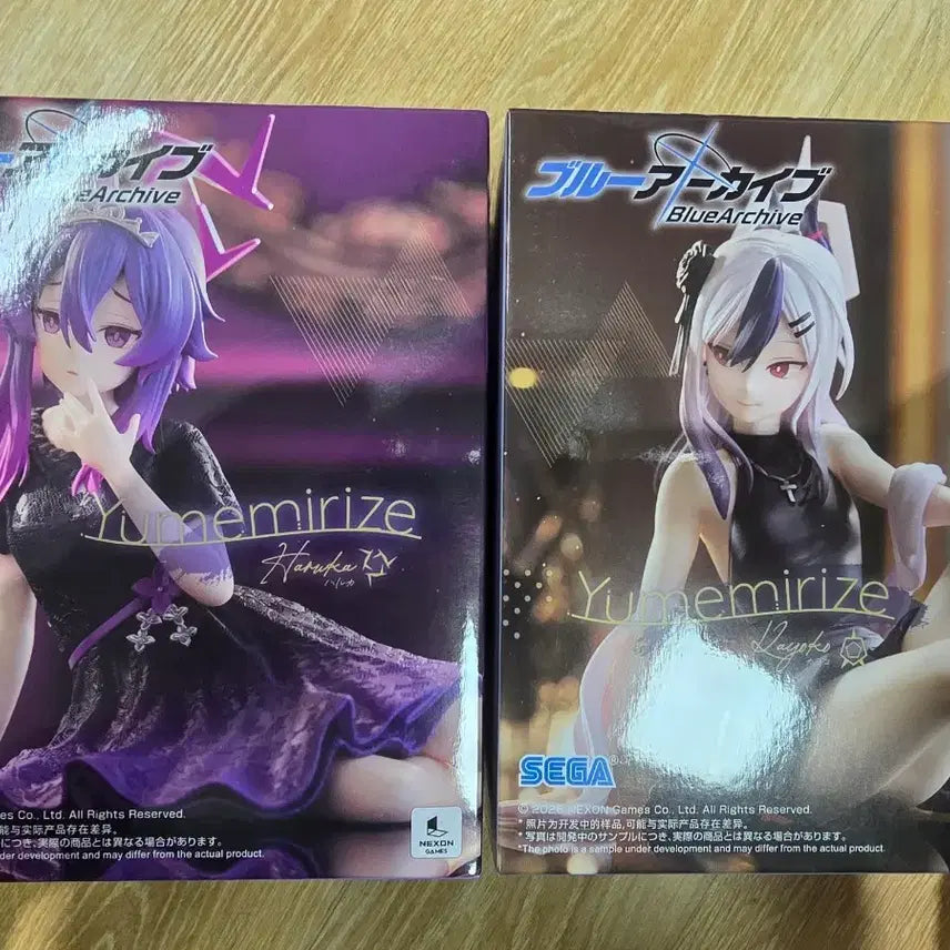 [BUNJANG] Sega Blue Archive Yumemirize Figure Haruka, Reiko / 최저가 세가 블루아카이브 유메미라이즈 피규어 하루카,레이코