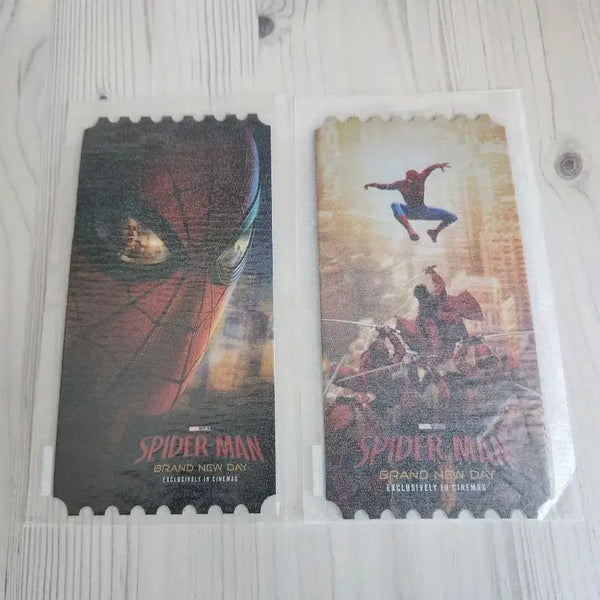 [BUNJANG] Spider-Man Brand New Day Original Ticket Set A & B / 스파이더맨 브랜드 뉴 데이 오리지널 티켓 A,B 일괄