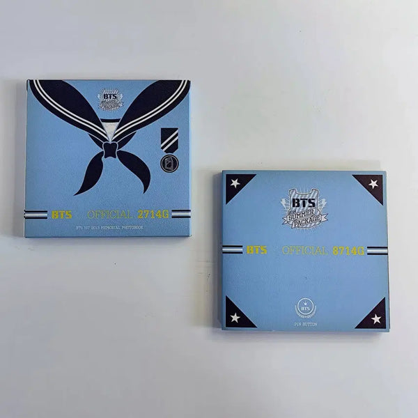[BUNJANG] BTS 2014 Summer Package Photobook & Pin Button Set / BTS 2014 SUMMER PACKAGE : Photobook & Pin Button