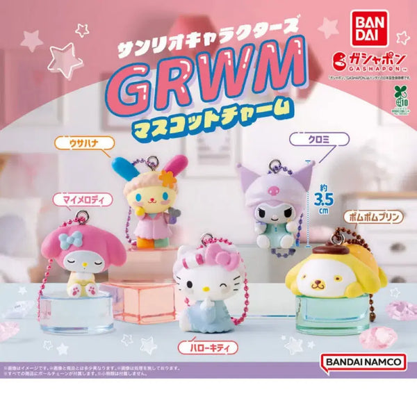 [BUNJANG] Sanrio Get Ready With Me (GRWM) Pack Gacha Bundle Set / 산리오 겟레디윗미 GRWM 팩 가챠 마멜 키티 우사하나 일괄