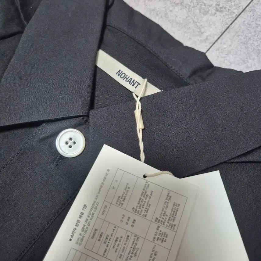 [BUNJANG] NOHANT Black Shirt (New) / 노앙 블랙 셔츠(새상품)
