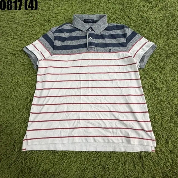 [BUNJANG] Hazzys Striped Polo Shirt Size 100 / 헤지스 스트라이프 카라티 100 0817