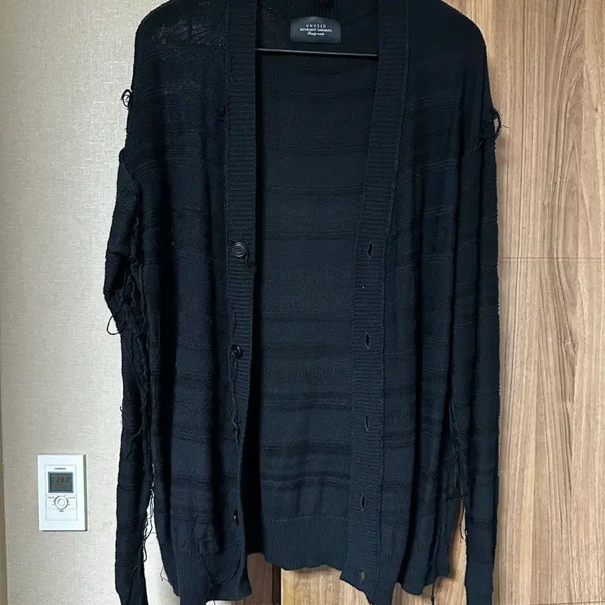 [BUNJANG] Unused Damage Cardigan / [3] unused 언유즈드 데미지 가디건