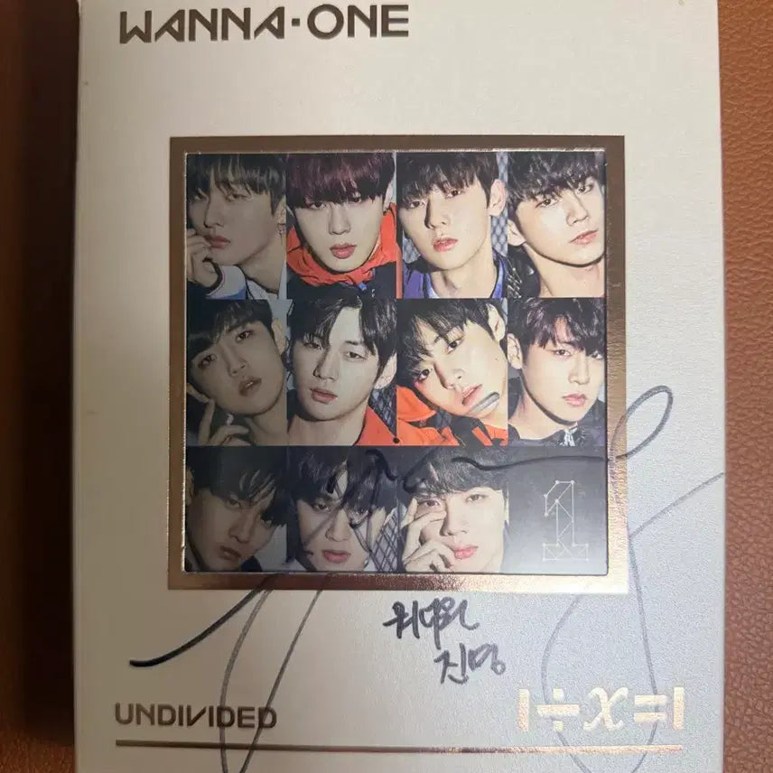 [BUNJANG] Wanna One Undivided Signed Album / 워너원 언디바이디드 사인 앨범