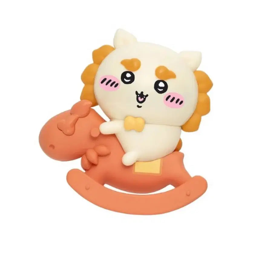 [BUNJANG] Chiikawa Monchichi Seesa Horse Riding Figure / 치이카와 먼작귀 시사 목마 피규어 판매