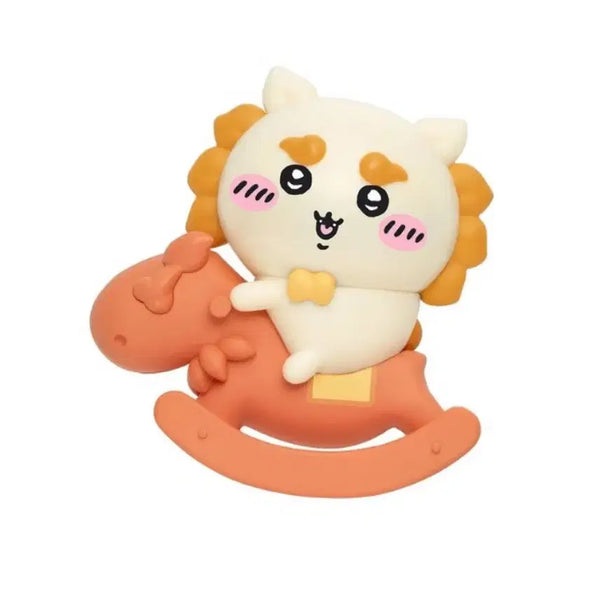 [BUNJANG] Chiikawa Monchichi Seesa Horse Riding Figure / 치이카와 먼작귀 시사 목마 피규어 판매