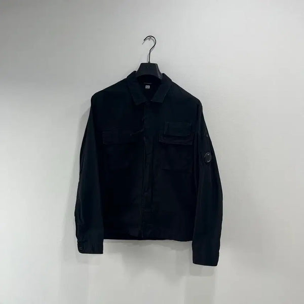 [BUNJANG] CP Company Lens Overshirt Black XL / [XL]CP컴퍼니 렌즈 오버셔츠 블랙