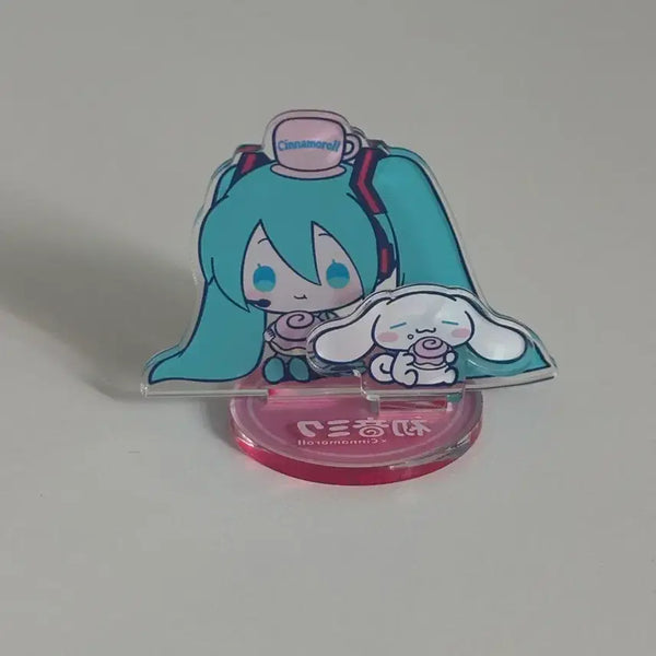 [BUNJANG] Hatsune Miku Cinnamoroll Collaboration Acrylic Stand / 미쿠 시나모롤 콜라보 아크릴