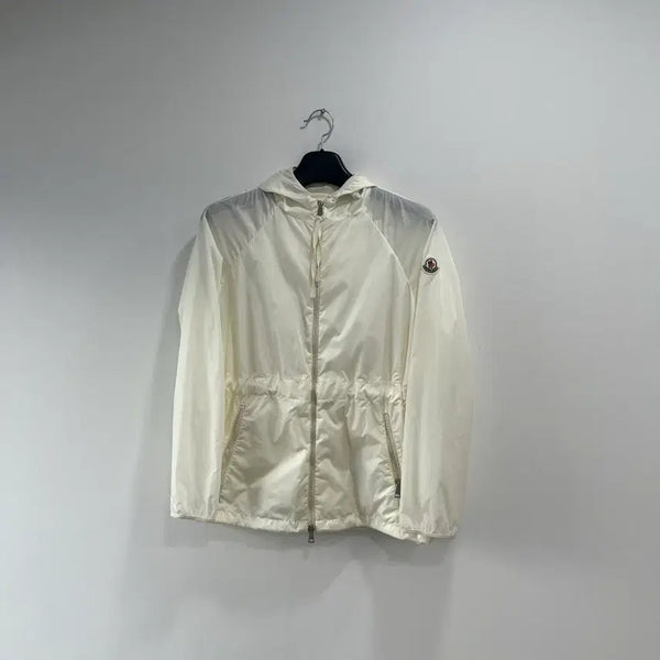[BUNJANG] Moncler Women's Windbreaker Ivory / [여성2]몽클레어 바람막이 아이보리