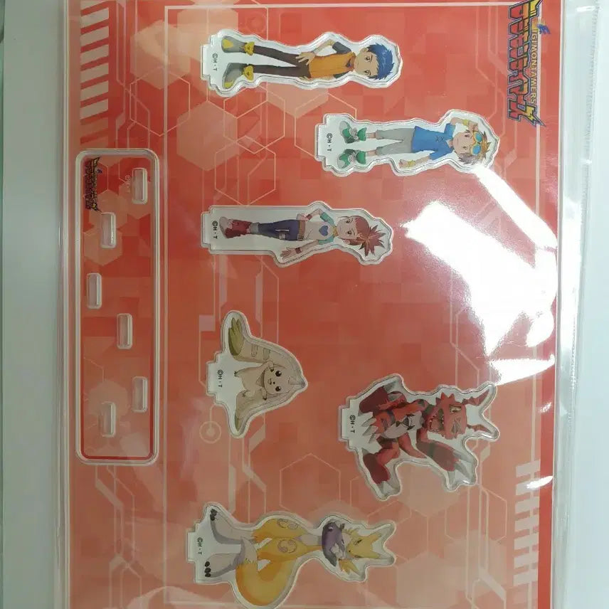 [BUNJANG] Digimon Tamers Group Acrylic Standee & Gacha Mini Acrylic Standees / 디지몬 테이머즈 단체 아크릴+가챠 미니 아크릴