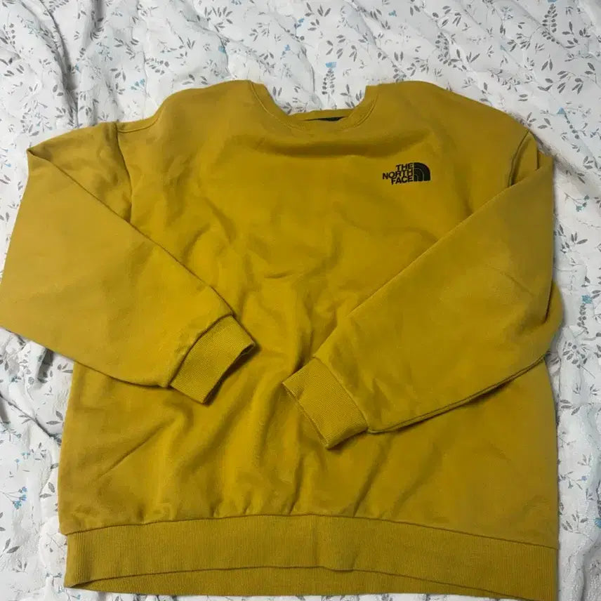 [BUNJANG] The North Face Sweatshirt Yellow 2XL / 노스페이스 맨투맨 옐로우 2xl