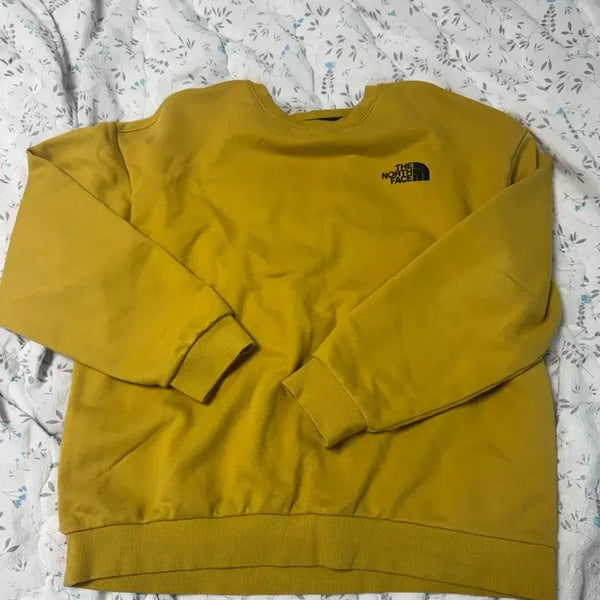 [BUNJANG] The North Face Sweatshirt Yellow 2XL / 노스페이스 맨투맨 옐로우 2xl